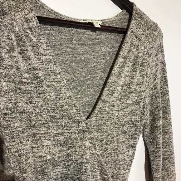 👗Lucky Brand Wrap Dress Grey. Size M - Picture 12 of 14